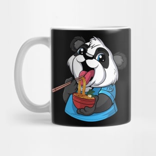 Cute Panda Ramen TShirt Mug